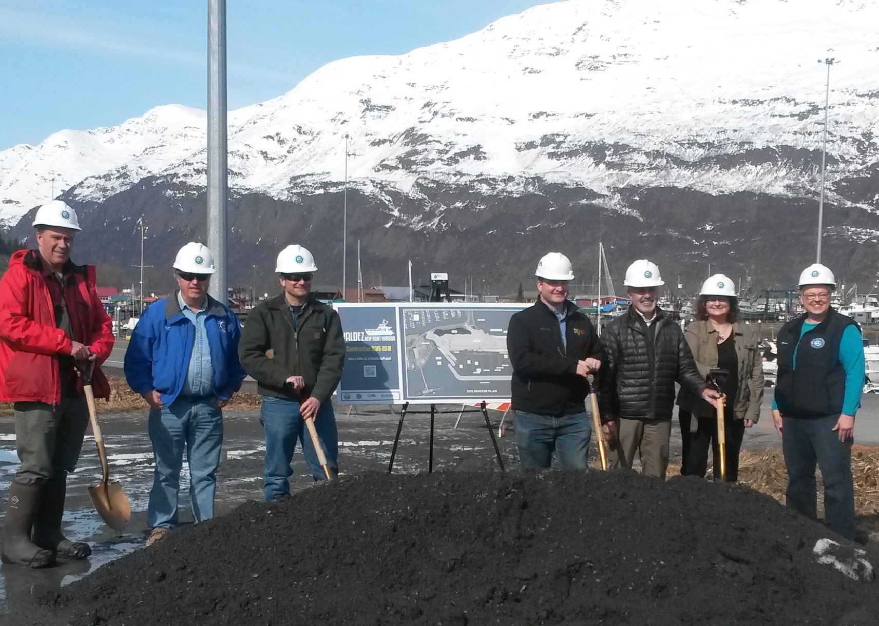 Valdez Harbor Project Officially Underway