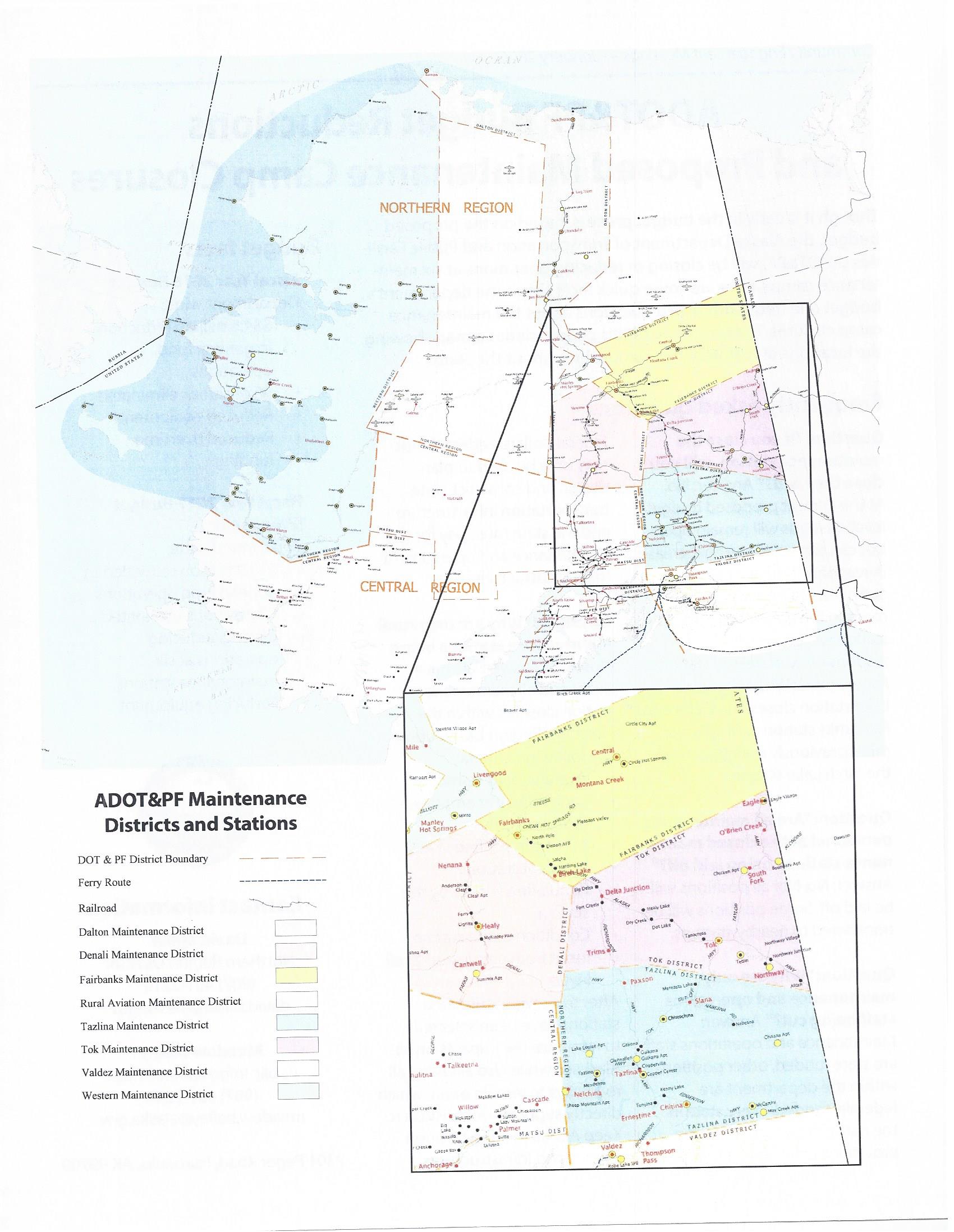 AKDOT & PF Meets with Community in Valdez