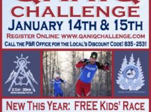 Qaniq Challenge Cross Country Race Saturday 1/14 and Sunday 1/16