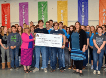 Student Groups Raise $6,030 for Valdez Food Bank