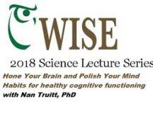 WISE Science Lecture January 5th-Clinical Psychologist Nan Truitt