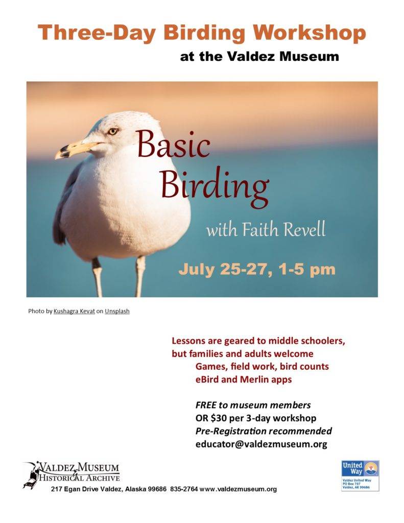 Birding Workshop July 25-27