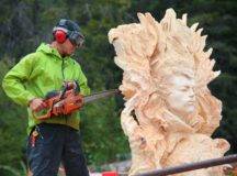 “ALASKA CUP” 2018   International Freestyle Chainsaw Carving Competition