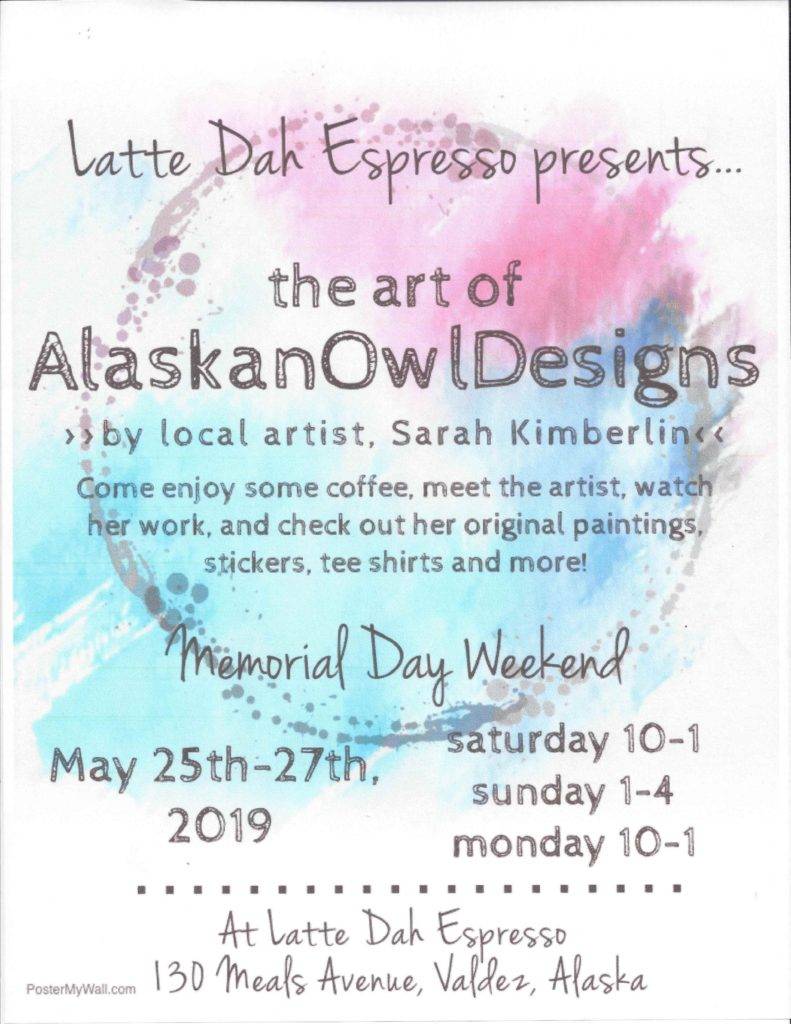 Alaskan Owl Designs by Sarah Kimberlin