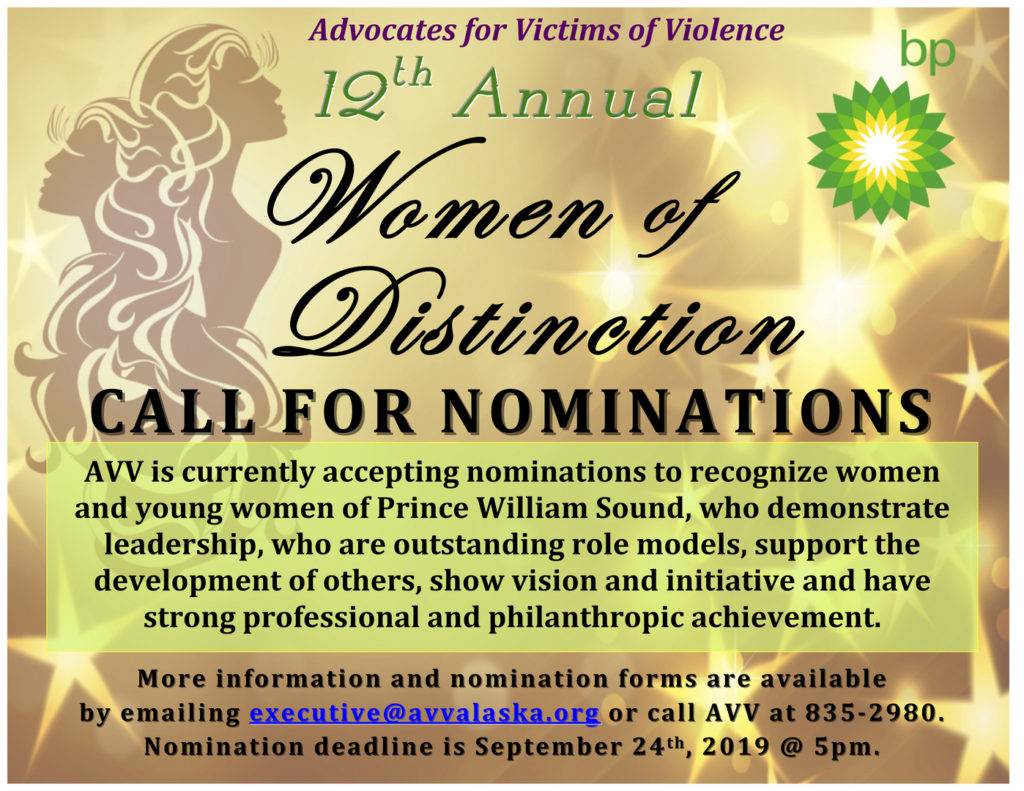 Nominations Open-Women of Distinction 2019