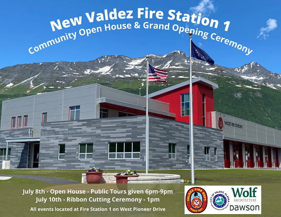 New Fire Station Open House July 10th